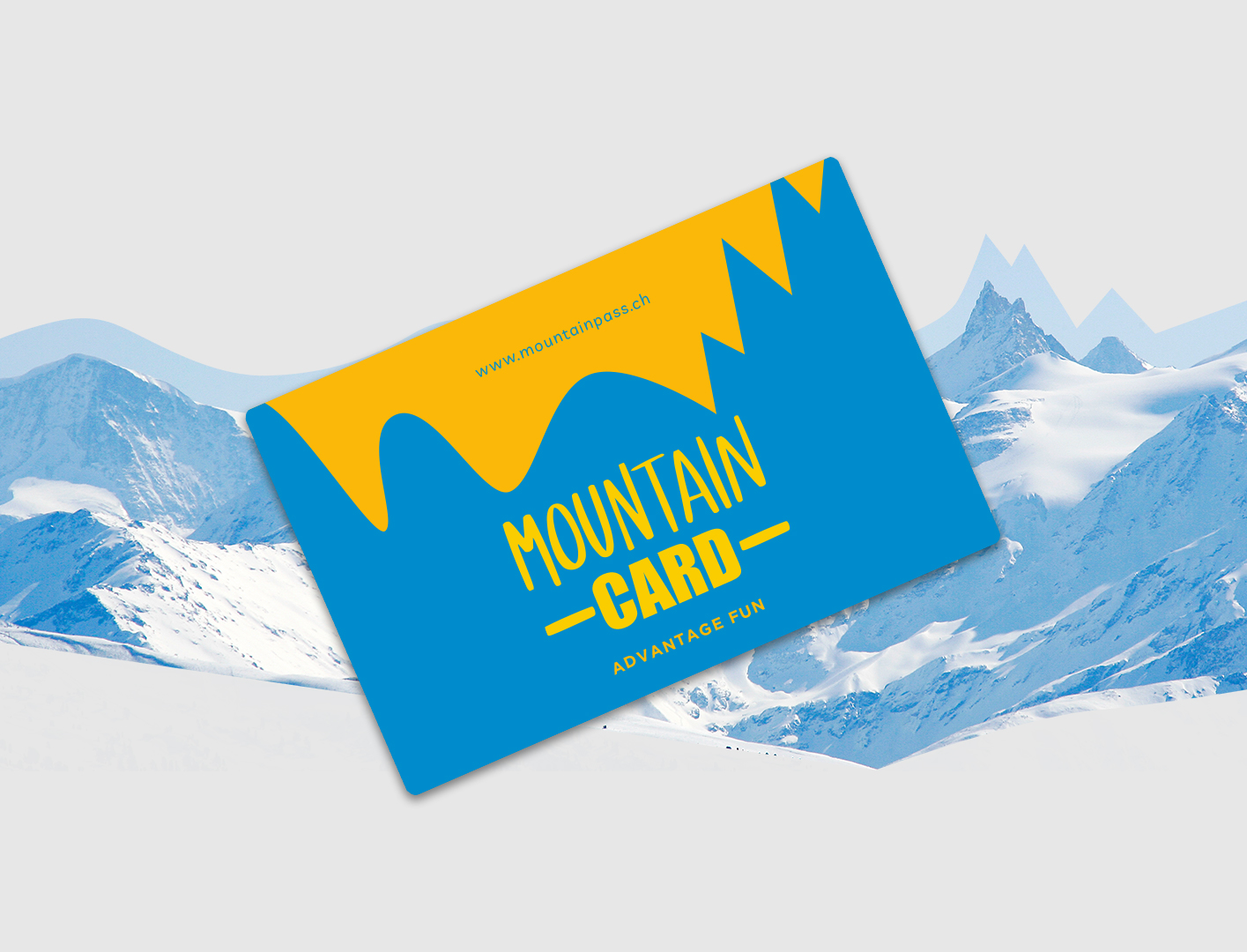 Webshop Mountain Card