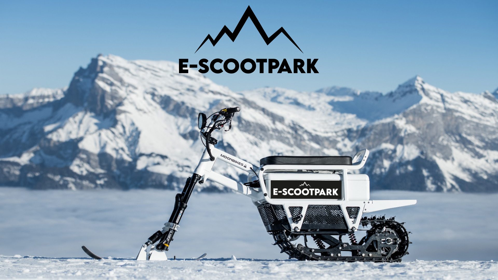 E-SCOOT PARK 1. Snowbike Park in CRANS-MONTANA.
